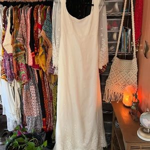 Size 10 boho formal/wedding gown